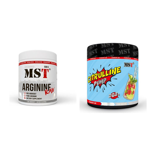 Pump-Set: MST Arginine RAW + MST Citrulline Pump – alle enthaltenen Artikel
