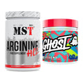 Pump-Set: MST Arginine HCL + Ghost Legend V4 30 Serv. – alle enthaltenen Artikel