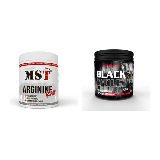 Pump-Set: MST Arginine RAW + Activlab Black Wolf Pre-Workout – alle enthaltenen Artikel
