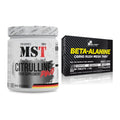 Pump-Set: MST Citrulline Malat 300g + Olimp Beta-Alanin Carno Rush – alle enthaltenen Artikel
