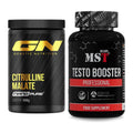 Pump-Set: GN Citrulline Malate + MST Testo Booster Professional – alle enthaltenen Artikel