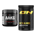 Pump-Set: Sinob Core Arginin AAKG Pulver + GN Nano Beta Alanine – alle enthaltenen Artikel