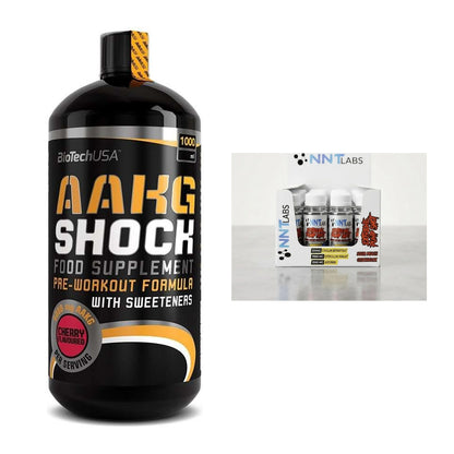 Pump-Set: BioTech AAKG Shock Extreme + NNT Extreme Pump Shot – alle enthaltenen Artikel