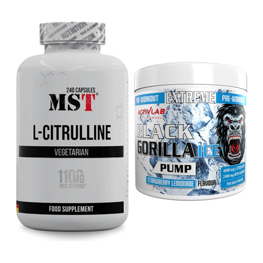 Pump-Set: MST Citrulline + Activlab Black Gorilla Ice Pump – alle enthaltenen Artikel