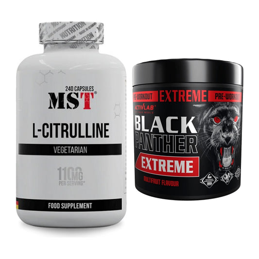 Pump-Set: MST Citrulline + Activlab Black Panther EXTREME – alle enthaltenen Artikel