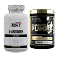 Pump-Set: MST L-Arginine 120 Kaps. + Kevin Levrone Shaaboom Pump – alle enthaltenen Artikel