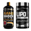 Pump-Set: BioTech AAKG Shock Extreme + Nutrex Lipo 6 Hardcore – alle enthaltenen Artikel