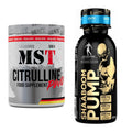 Pump-Set: MST Citrulline Malat 500g + Kevin Levrone Shaaboom Pump Shot – alle enthaltenen Artikel