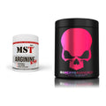 Pump-Set: MST Arginine RAW + Genius Nutrition Warcry AminoRGY – alle enthaltenen Artikel
