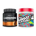 Pump-Set: BioTech L-Arginin + Ghost Legend V4 30 Serv. – alle enthaltenen Artikel