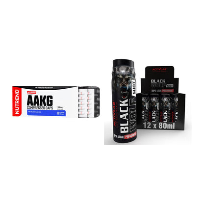 Pump-Set: Nutrend AAKG Compressed + Activlab Black Wolf – alle enthaltenen Artikel