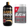 Pump-Set: BioTech AAKG Shock Extreme + Trec Nutrition SAW Booster – alle enthaltenen Artikel