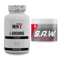 Pump-Set: MST L-Arginine 120 Kaps. + Trec Nutrition SAW Booster 200g – alle enthaltenen Artikel