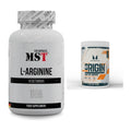 Pump-Set: MST L-Arginine 120 Kaps. + MyProtein Origin Pump Pre-Workout – alle enthaltenen Artikel