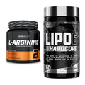 Pump-Set: BioTech L-Arginin + Nutrex Lipo 6 Hardcore – alle enthaltenen Artikel