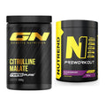 Pump-Set: GN Citrulline Malate + Nutrend N1 Preworkout – alle enthaltenen Artikel