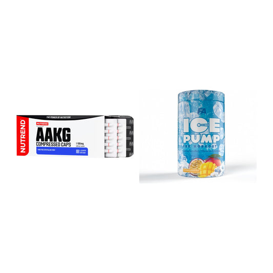 Pump-Set: Nutrend AAKG Compressed + FA Nutrition ICE Pump – alle enthaltenen Artikel