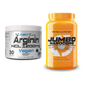 Pump-Set: NNT Arginin HCL 1200 mg + Scitec Jumbo Hardcore1530g – alle enthaltenen Artikel
