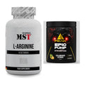 Pump-Set: MST L-Arginine 120 Kaps. + Peak Epic Pump Stim Edition – alle enthaltenen Artikel