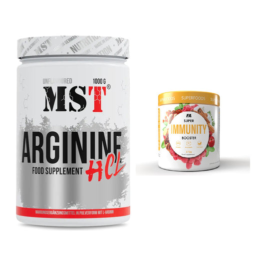 Pump-Set: MST Arginine HCL + FA Nutrition Wellnes Line Super – alle enthaltenen Artikel