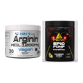 Pump-Set: NNT Arginin HCL 1200 mg + Peak Epic Pump Stim Edition 500g – alle enthaltenen Artikel