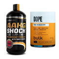 Pump-Set: BioTech AAKG Shock Extreme + Bulk Dope Pre-Workout 30 – alle enthaltenen Artikel