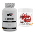 Pump-Set: MST L-Arginine 120 Kaps. + Swedish Supplements Bloody Pump – alle enthaltenen Artikel