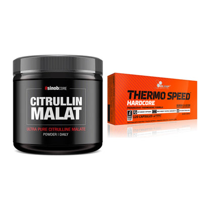 Pump-Set: Sinob Core L-Citrullin Malat + Olimp Thermo Speed Hardcore – alle enthaltenen Artikel