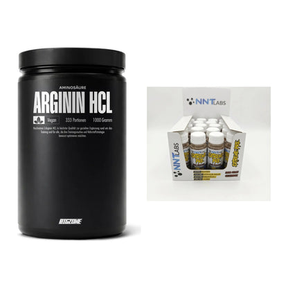 Pump-Set: Big Zone L-Arginin + NNT Extreme Pre-Workout Shot – alle enthaltenen Artikel