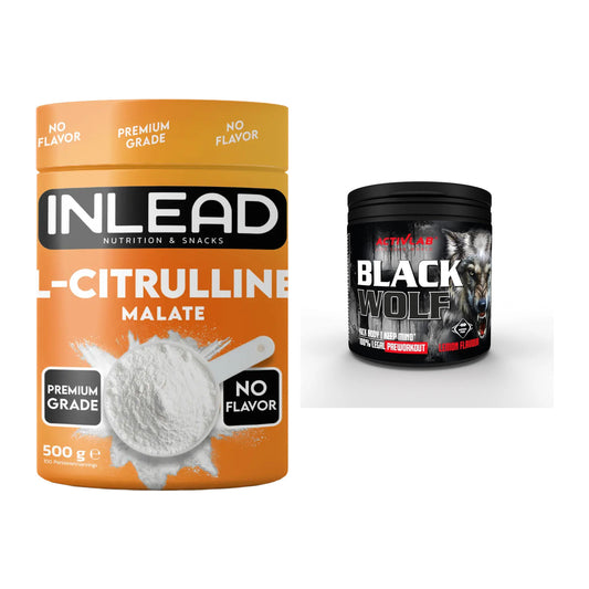 Pump-Set: INLEAD L-Citrullin Malat 2:1 + Activlab Black Wolf – alle enthaltenen Artikel