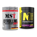 Pump-Set: MST Citrulline Malat 500g + Nutrend N1 Preworkout – alle enthaltenen Artikel