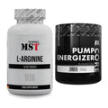 Pump-Set: MST L-Arginine 120 Kaps. + FA Nutrition Core Pump Energizer – alle enthaltenen Artikel