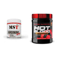 Pump-Set: MST Arginine RAW + Scitec Hot Blood Hardcore – alle enthaltenen Artikel