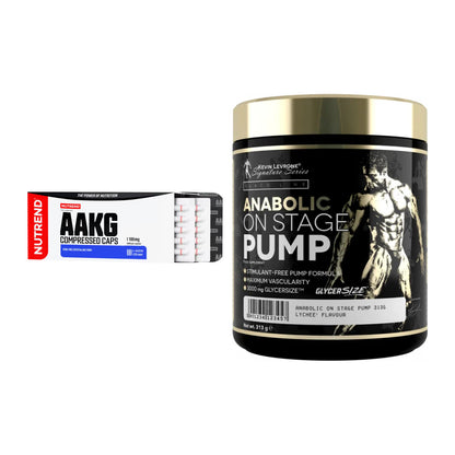 Pump-Set: Nutrend AAKG Compressed + Kevin Levrone Anabolic – alle enthaltenen Artikel