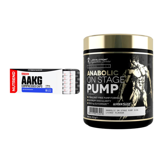 Pump-Set: Nutrend AAKG Compressed + Kevin Levrone Anabolic – alle enthaltenen Artikel