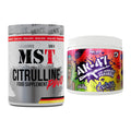 Pump-Set: MST Citrulline Malat 500g + AK47 Labs Pre-Workout Paranoia – alle enthaltenen Artikel