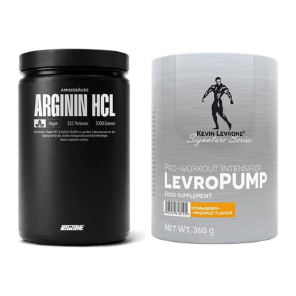Pump-Set: Big Zone L-Arginin + Kevin Levrone Levro Pump – alle enthaltenen Artikel