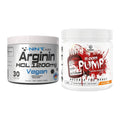 Pump-Set: NNT Arginin HCL 1200 mg + Swedish Supplements Bloody Pump – alle enthaltenen Artikel