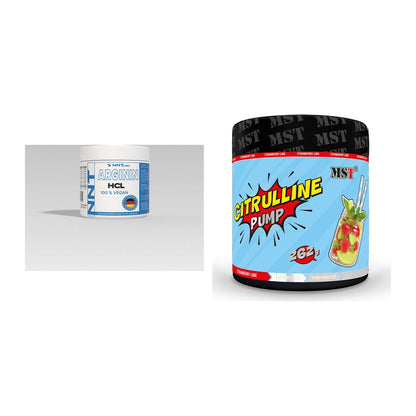 Pump-Set: NNT Arginin + MST Citrulline Pump – alle enthaltenen Artikel