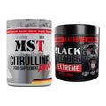Pump-Set: MST Citrulline Malat 500g + Activlab Black Panther EXTREME – alle enthaltenen Artikel
