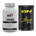 Pump-Set: MST L-Arginine 120 Kaps. + GN Narc Pump 460g (Blood Orange) – alle enthaltenen Artikel