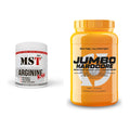 Pump-Set: MST Arginine RAW + Scitec Jumbo Hardcore1530g – alle enthaltenen Artikel