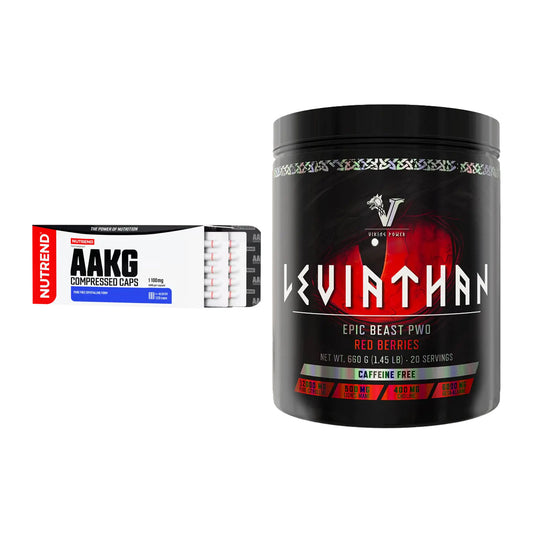 Pump-Set: Nutrend AAKG Compressed + Viking Power Leviathan – alle enthaltenen Artikel