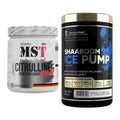Pump-Set: MST Citrulline Malat 300g + Kevin Levrone Shaaboom Ice Pump – alle enthaltenen Artikel
