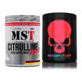 Pump-Set: MST Citrulline Malat 500g + Genius Nutrition Warcry PUMP – alle enthaltenen Artikel