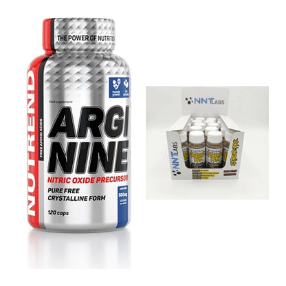 Pump-Set: Nutrend Arginine + NNT Extreme Pre-Workout Shot – alle enthaltenen Artikel