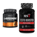 Pump-Set: BioTech L-Arginin + MST Testo Booster Professional – alle enthaltenen Artikel