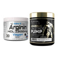 Pump-Set: NNT Arginin HCL 1200 mg + Kevin Levrone Anabolic On Stage – alle enthaltenen Artikel