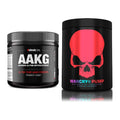 Pump-Set: Sinob Core Arginin AAKG + Genius Nutrition Warcry PUMP – alle enthaltenen Artikel
