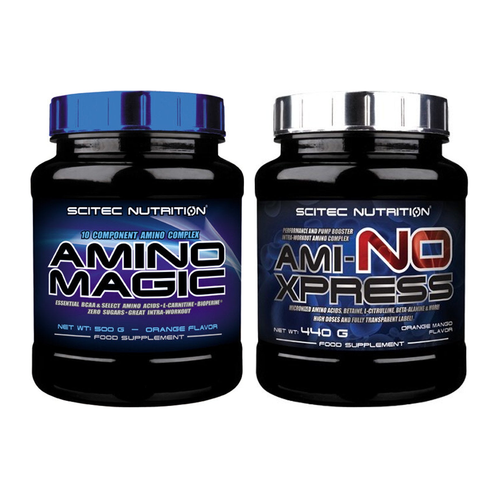 Aminosäuren-Zweimonatsvorrat: Scitec Amino – 60 Tage, 70 Portionen – alle enthaltenen Artikel